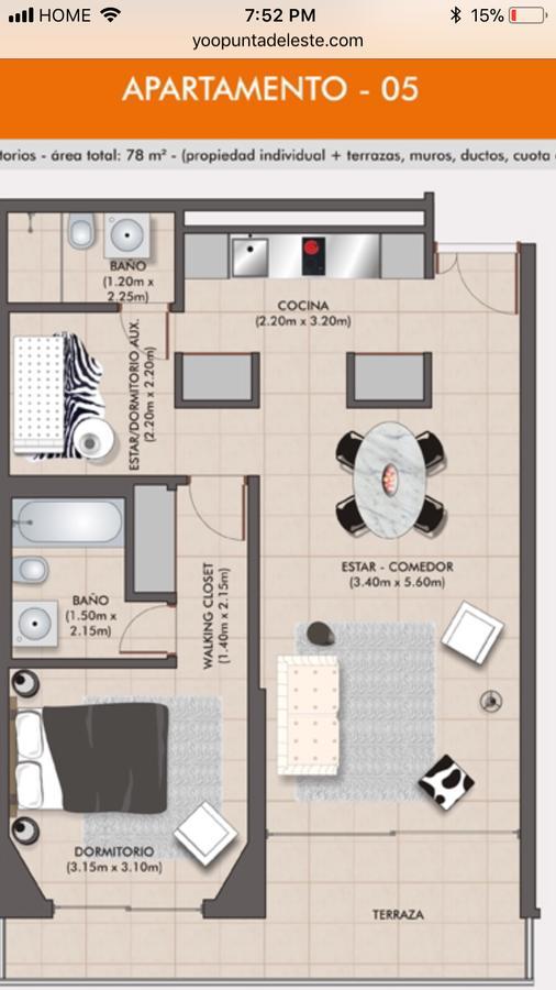 Edificio Yoo Apartment Punta del Este Ngoại thất bức ảnh